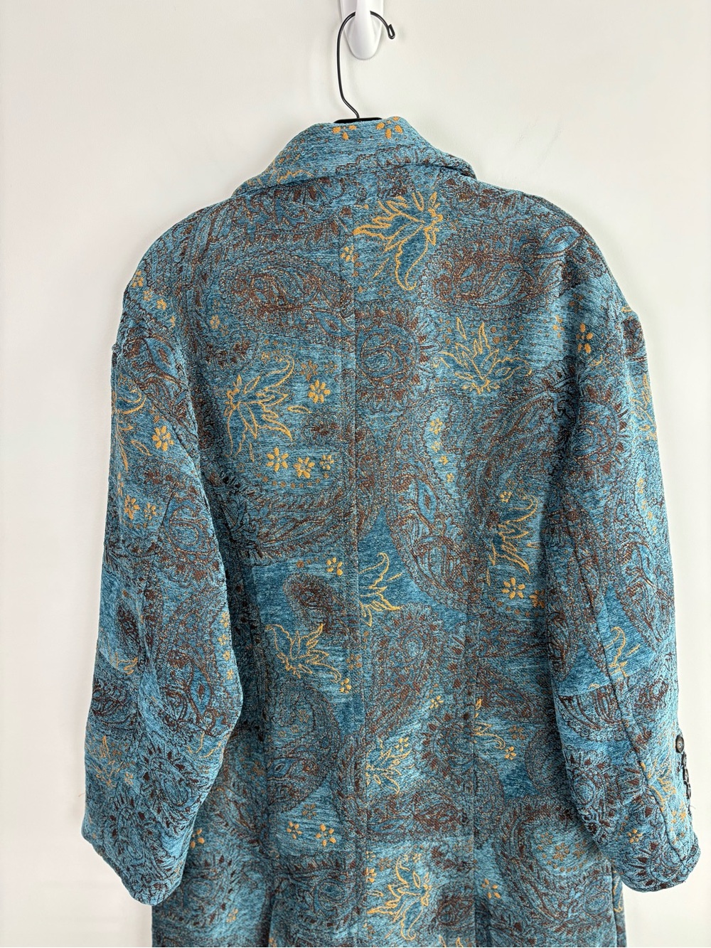 Free People Micah Duster Jacket in Blue Size S - Picture 11 of 16